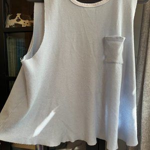 T.LA waffle swing sleeveless top